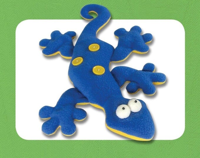 Gecko Soft Toy Pattern DIY Gecko Softie PAPER Pattern. Ready - Etsy