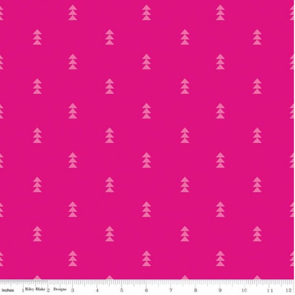 Pink on pink fabric, Hot pink blender fabric, Hot Pink tone on tone fabric, Girls fabric 100% cotton for sewing projects.