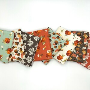 Autumn Bundle of 8 Fabrics, Thanksgiving Fabric, Fall Fabrics, CHOOSE ...