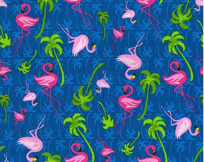 Timeless Treasures Tropical Paradise Watercolor Flamingos Nature/novelty Fabric Cotton Fabric Etsy