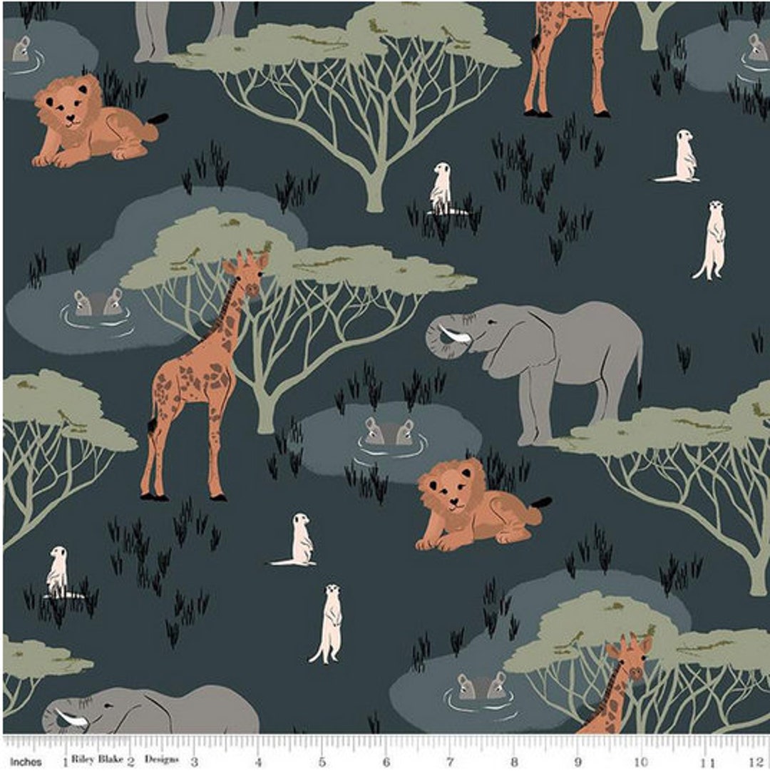 Jungle Animals Fabric Wild Animals Fabric Boys Fabric - Etsy Australia Jungle Animals Fabric Wild Animals Fabric Boys Fabric - Etsy Australia