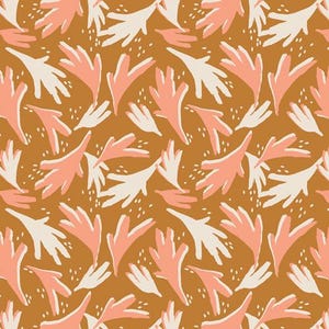 Freckled Leaves from TerraKotta collection, Art gallery fabrics designed to mix & match and spark your creativity 100% Premium cotton.