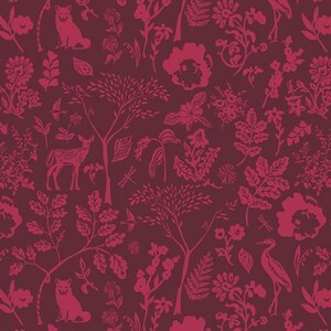 Flora and Fauna from Foresta Fusion collection, Art gallery fabrics designed to mix & match and spark your creativity 100% Premium cotton.