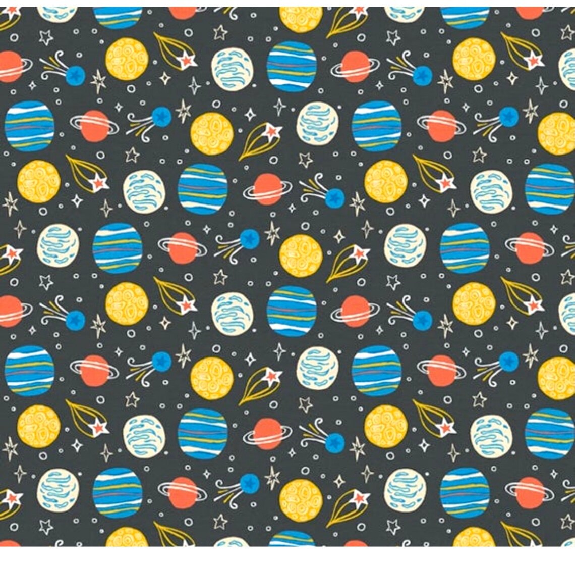 Universe fabric fabric Galaxy fabric Stars and Etsy