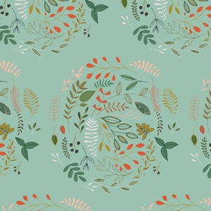 Wreathed from Woodlands Fusions collection, Art gallery fabrics designed to mix & match and spark your creativity 100% Premium cotton.