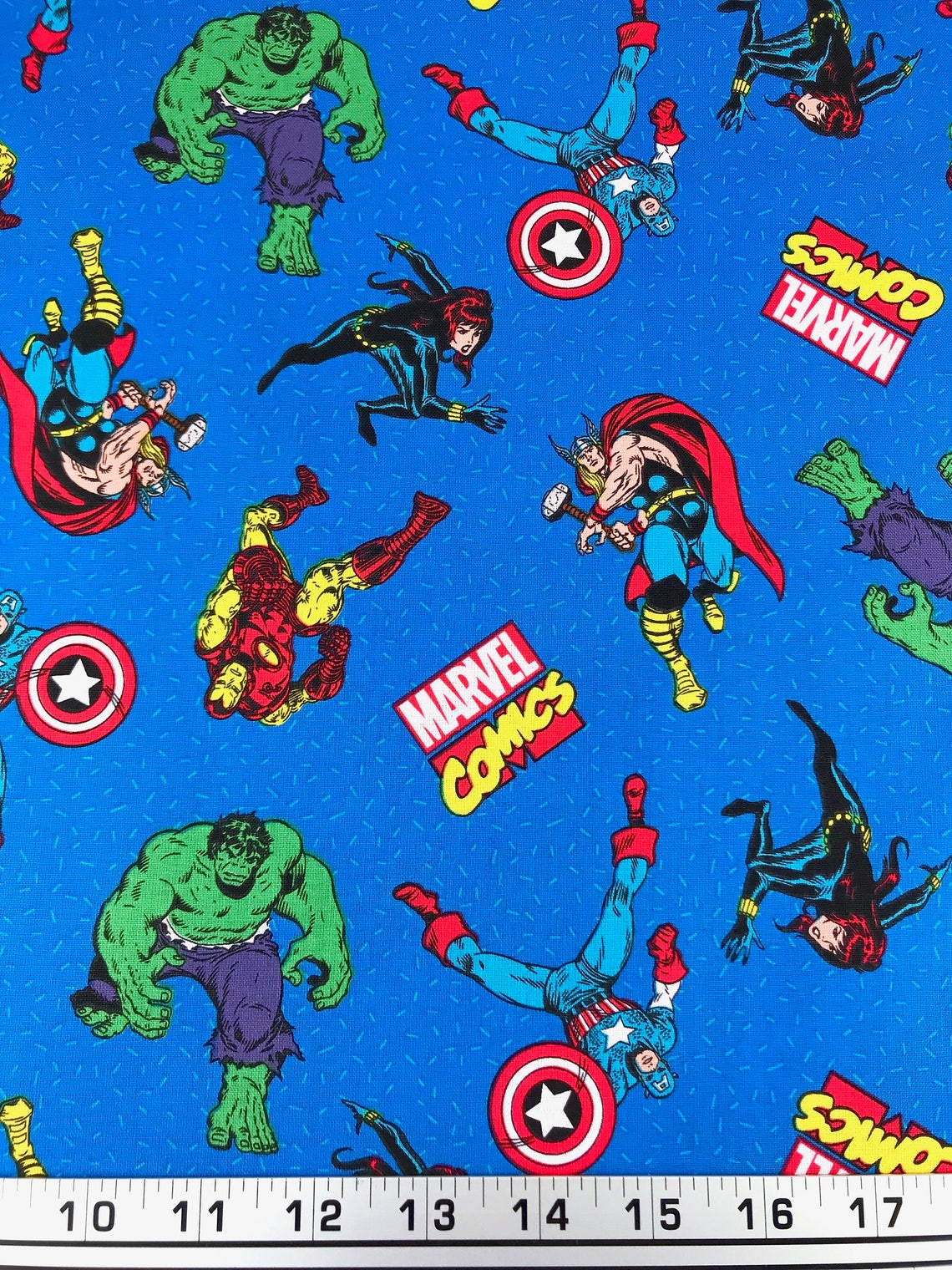 Super heroes fabric Marvel comics fabric Boys fabric 100% | Etsy