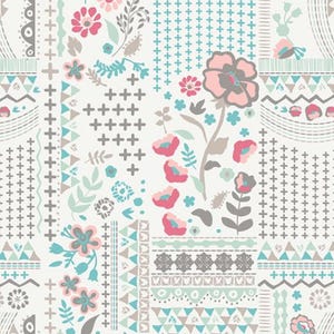 Wonderlust Field from Le Vintage Chic collection, Art gallery fabrics designed to mix & match and spark your creativity 100% Premium cotton.