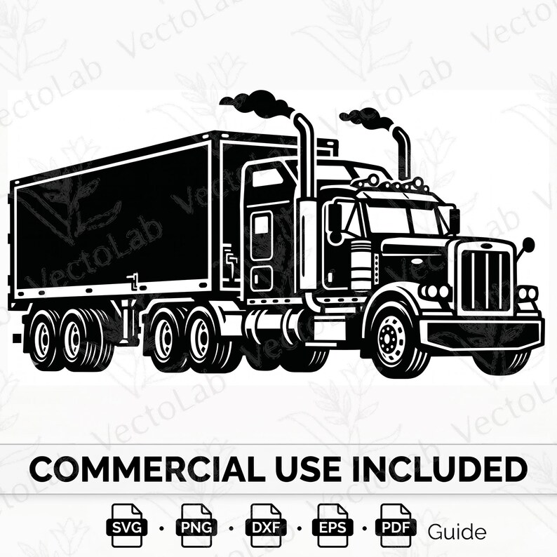 Dig Rig Svg Big Rig SVG Semi Truck Digital Download 18 Wheeler Trucker Driver Shirt ...