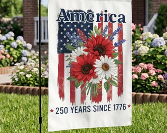 Bandera de bienvenida para jardín, pancarta personalizada con nombre familiar, decoración para exteriores, regalo de inauguración de casa, bandera floral personalizada para primavera