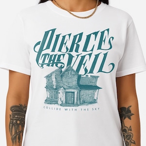 Pierce The Veil T-Shirt: Collide With The Sky Album, Emo Post-Hardcore Band Tee