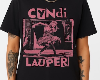 Cyndi Lauper T-shirt: Vintage 80s Throwback Tee - Etsy