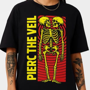 Pierce The Veil T-Shirt: Emo Gothic Post-Hardcore Band Tee
