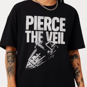Pierce The Veil Band T-Shirt: Gothic Emo Post-Hardcore Graphic Tee