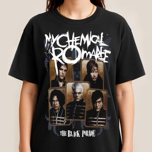 My Chemical Romance Band Tee: The Black Parade MCR Graphic Shirt
