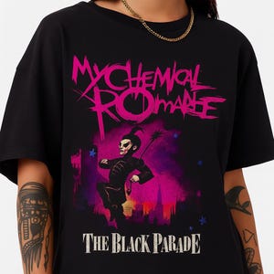 My Chemical Romance T-Shirt – The Black Parade Gothic Band Tee – Emo Punk Rock Merch Unisex
