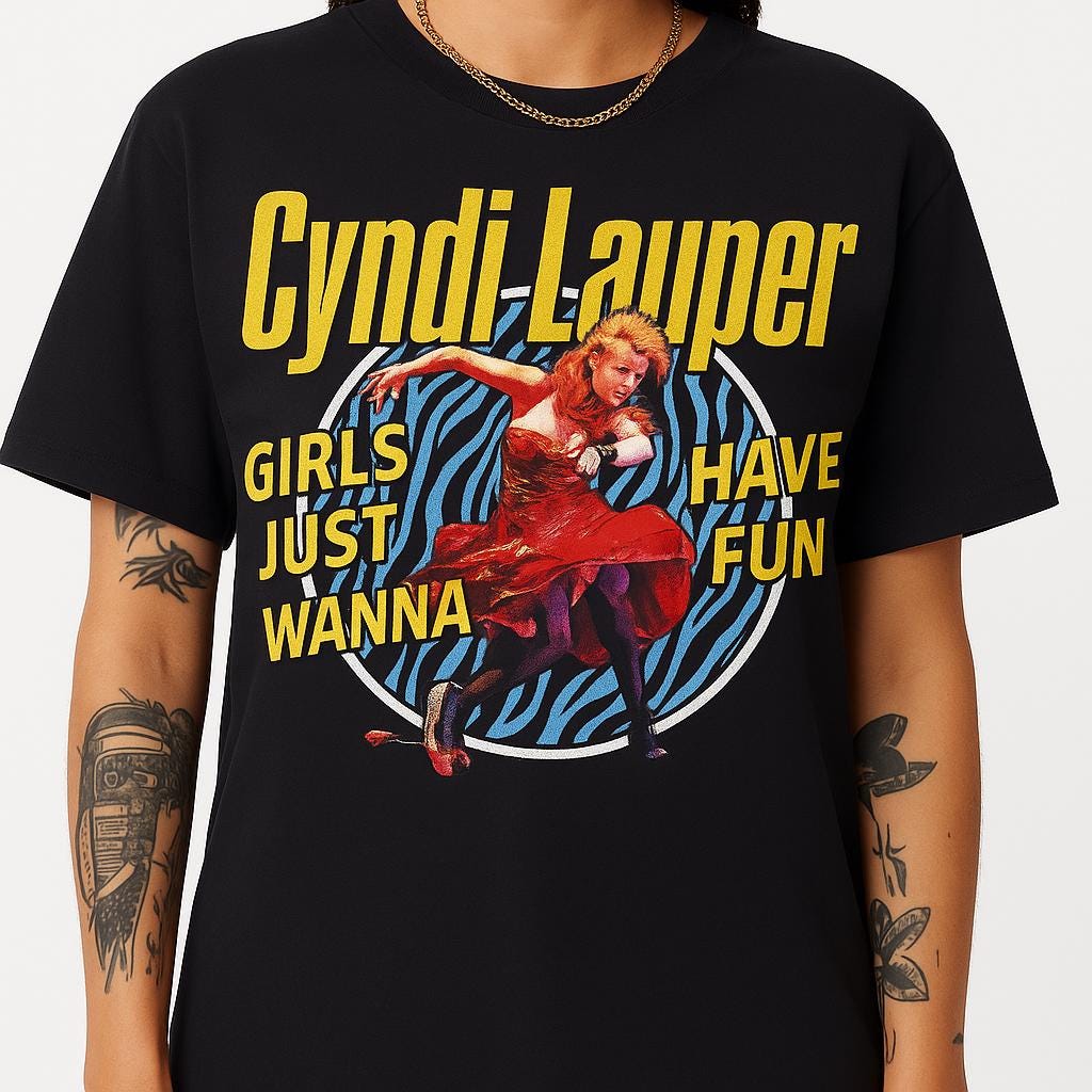 Cyndi Lauper Shirt Farewell Tour - Etsy