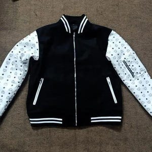 MCM Leather Jacket Mens Mcm Motorcycle Leather Jacket Unisex MCM Moto Jacket Mens mcm Bomber Leather Jacket MCM Casual Leather Jacket Gift