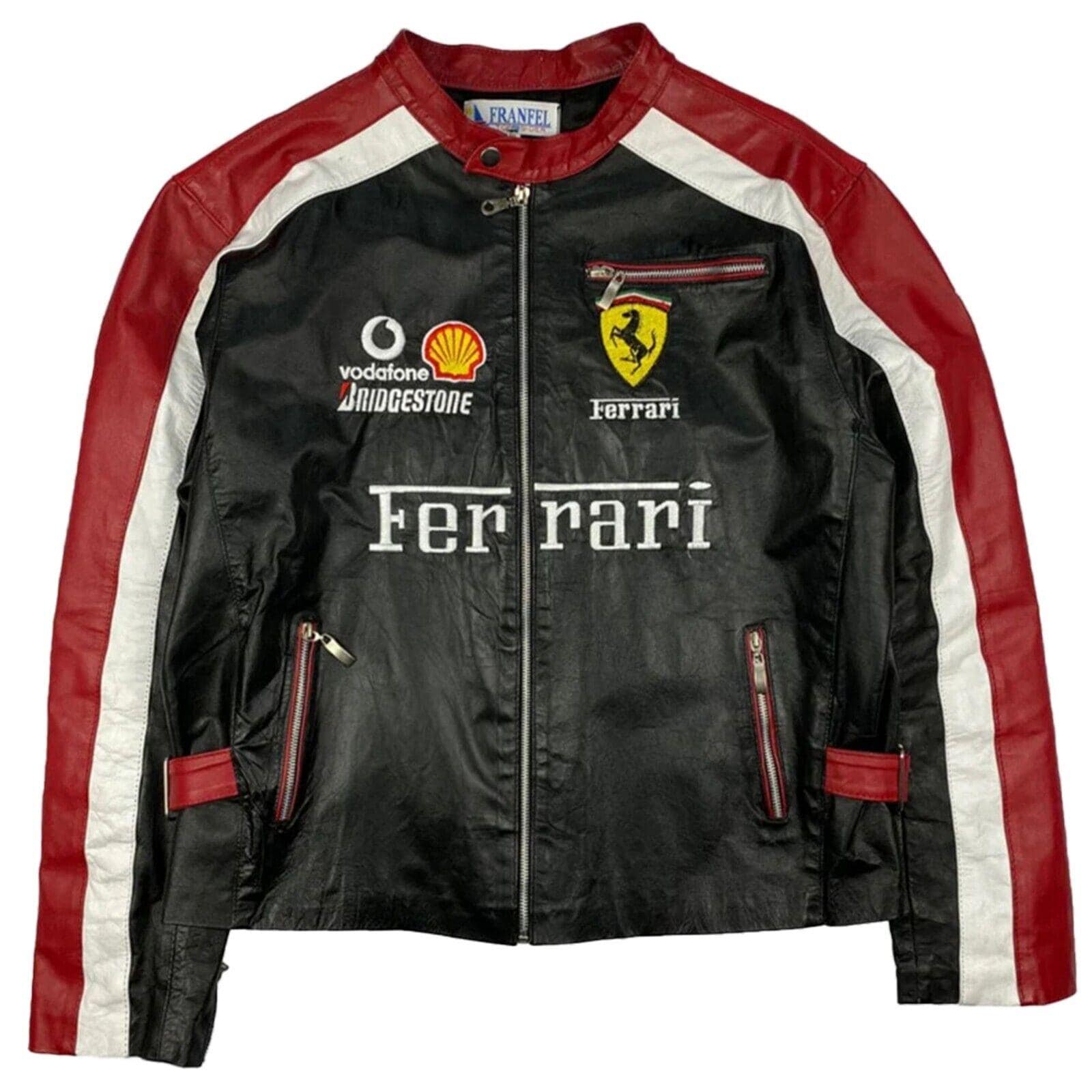 Leather ferrari jacket - Etsy 日本