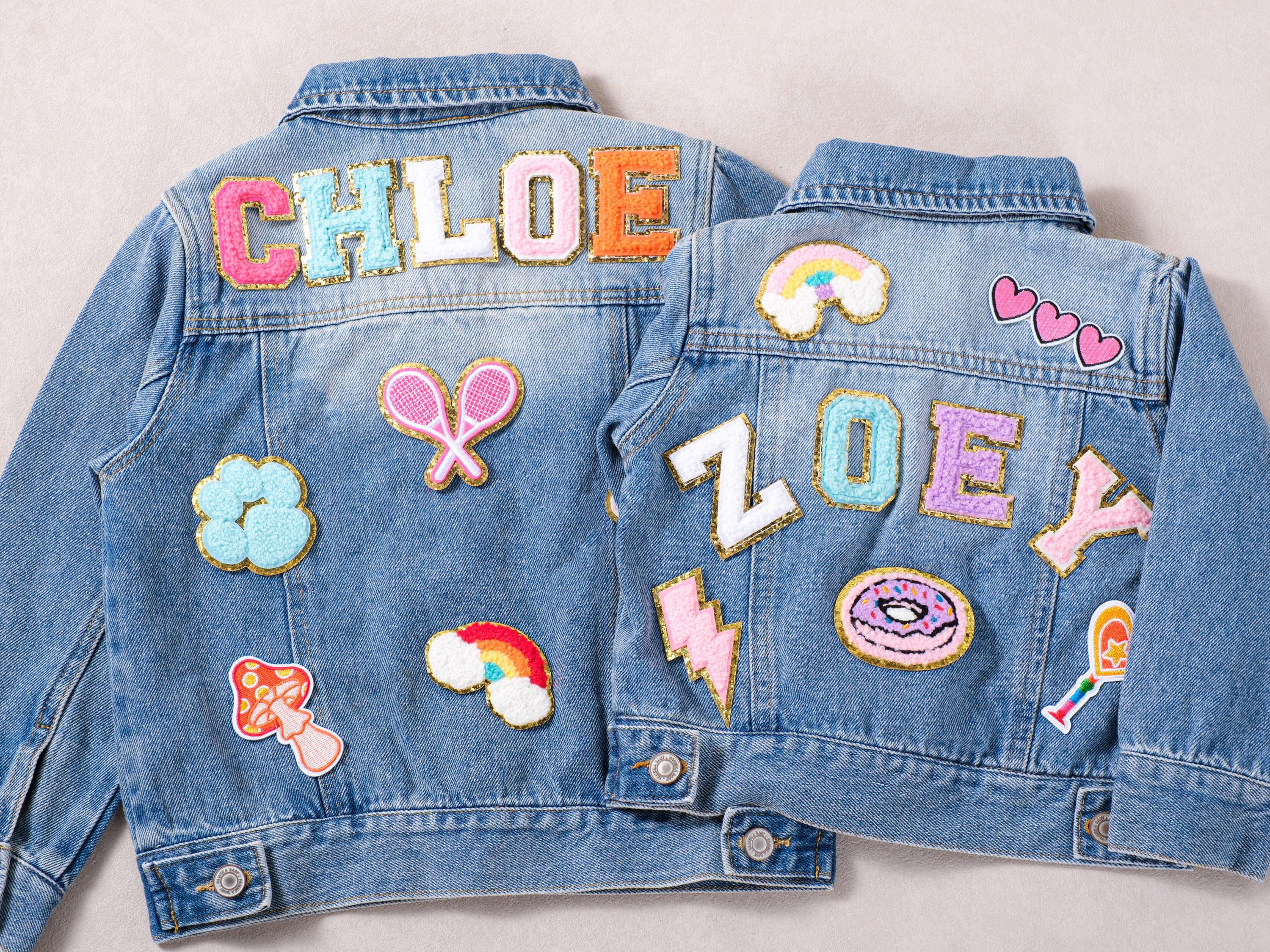 Personalized Embroidered Denim Jacket: Custom Baby & Toddler Gift