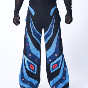MERCUTRON - baggy cargo style pants