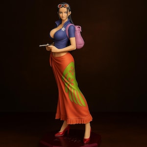 green emerald velvet dress Nico Robin - OP13-032