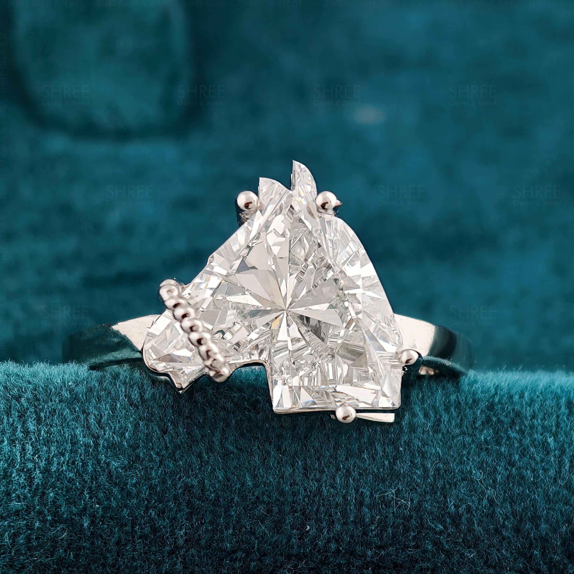 Horse Head Lab Grown Diamond Ring
