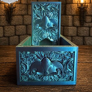Faltdicetower "Jester" Würfelturm faltbar Dice Tower DnD Zubehör Tabletop RPG Dice Tray Silk PLA