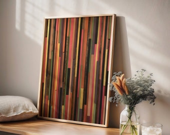 Geometrische Holz Wand Kunst Moderner Druck Für Raumdekor Holz Kunst Abstrakter Druck Holz Wand Kunst Pappel Holz Wand Dekor Holztafel Wand Kunst Poster