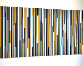 Wood Wall Art - Wood Slat Wall Panel, Wood Wall Panels, Wood Slat Wall, Wood Panel Wall, 3d Wood Wall Art, Narrow Wall Art, Narrow Wall Art