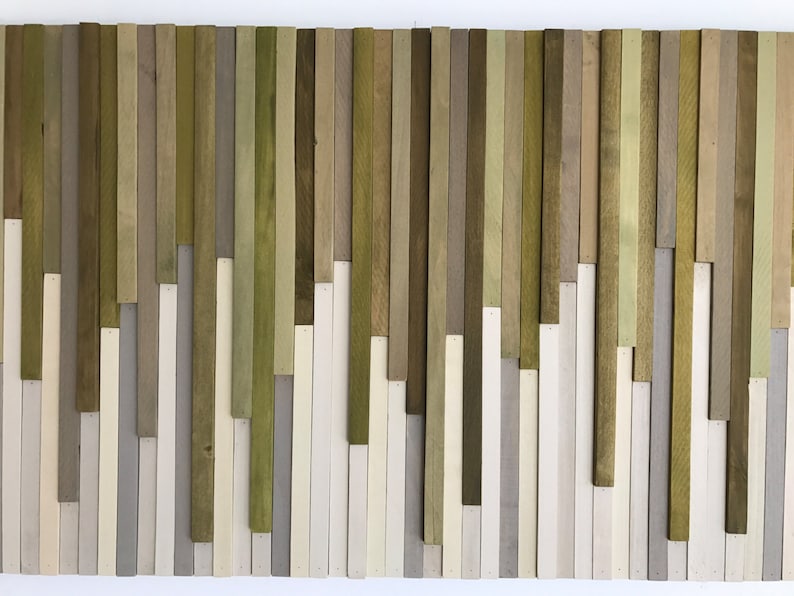 Wood Wall Art Wood Slat Wall Panel, Wood Wall Panels, Wood Slat Wall, Wood Panel Wall, 3d Wood Wall Art, Narrow Wall Art, Narrow Wall Art image 4