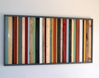 Wood Wall Art - Wood Slat Wall Panel, Wood Wall Panels, Wood Slat Wall, Wood Panel Wall, 3d Wood Wall Art, Narrow Wall Art, Narrow Wall Art