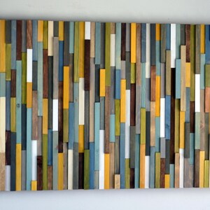 Extra Large Wall Art Panel: Commission Art, Textured Wood Sculpture