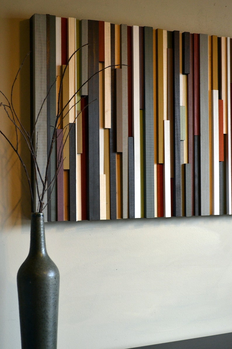 Wood Wall Art Large Wood Art Modern Wood Art Etsy