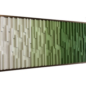 Wood Wall Art - Wood Slat Wall Panel, Wood Wall Panels, Wood Slat Wall, Wood Panel Wall, 3d Wood Wall Art, Geometric Wood Art, Unique Decor