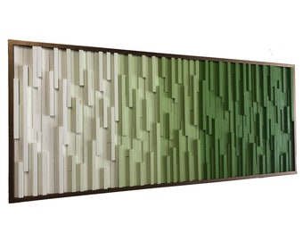 Wood Wall Art - Wood Slat Wall Panel, Wood Wall Panels, Wood Slat Wall, Wood Panel Wall, 3d Wood Wall Art, Geometric Wood Art, Unique Decor