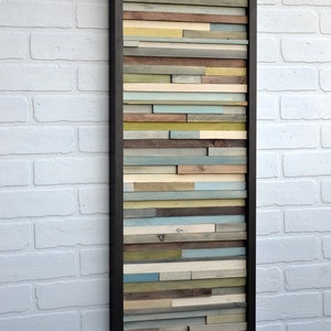 Wood Wall Art - Wood Slat Wall Panel, Wood Wall Panels, Wood Slat Wall, Wood Panel Wall, 3d Wood Wall Art, Narrow Wall Art, Dimensional Art