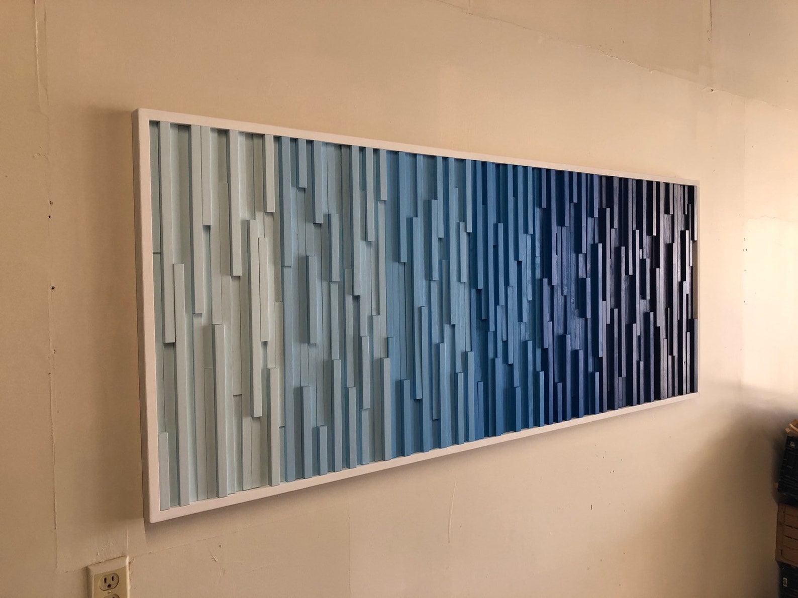 Wood Wall Art Extra Large Wall Art Wood Sculpture Modern Etsy