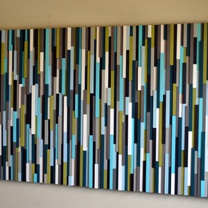 Wood Wall Art, Commission Art Wood Slat Wall Panel, Wood Wall Panels, Wood Slat Wall, Wood Panel Wall, 3d Wood Wall Art, Geometric Wood Art