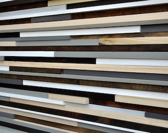 Wood Wall Art - Wood Slat Wall Panel, Wood Wall Panels, Wood Slat Wall, Wood Panel Wall, 3d Wood Wall Art, Narrow Wall Art, Narrow Wall Art