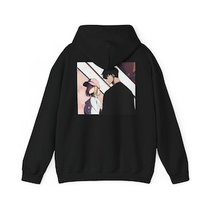 Korean Couple Hoodie: Together Beyond Levels Matching Sweatshirt