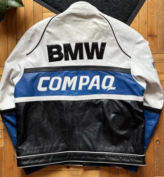 BMWスエードジャケット BMW Athletics Womens size M Black Full Zip Removable Sleeves
