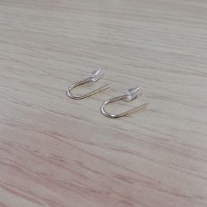 Rubber Backs - Replacement Earring Backs - Replacement Parts Silver Earring Back