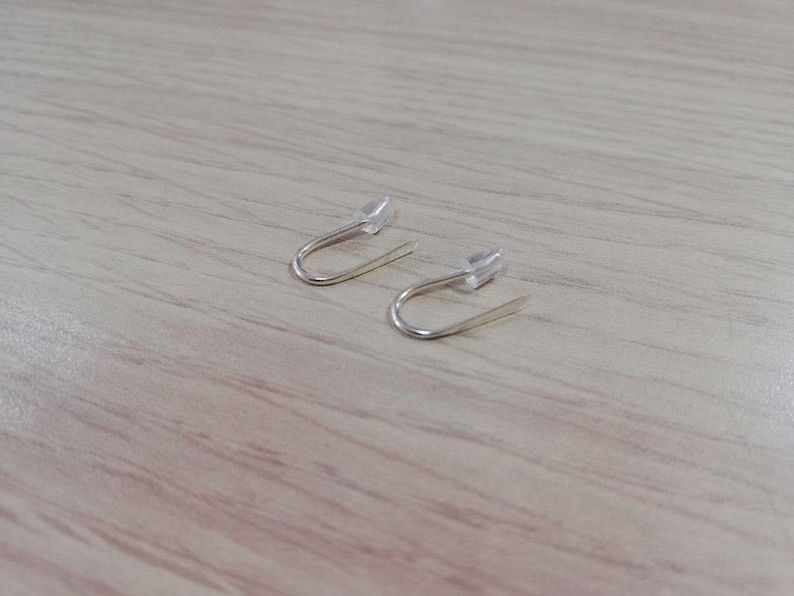 Rubber Backs - Replacement Earring Backs - Replacement Parts Silver Earring Back