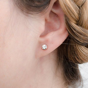 Delicate Bridal Earrings Minimalist Style - Crystal Earrings - Non Tarnish Jewelry - STD075WCZ