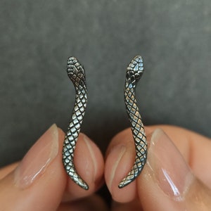 Snake Ear Cuff Earrings- Animal Earrings - Edgy Streetwear Jewelry