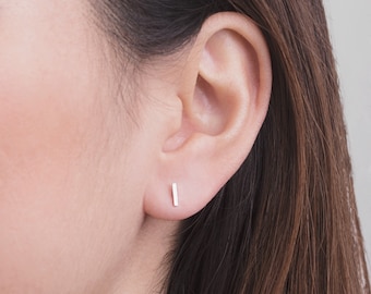Small Stud Earrings - Bridesmaid Gift - Handmade Earrings - Butterfly Earrings- Geometric Earrings- Gift for Sister - STD032
