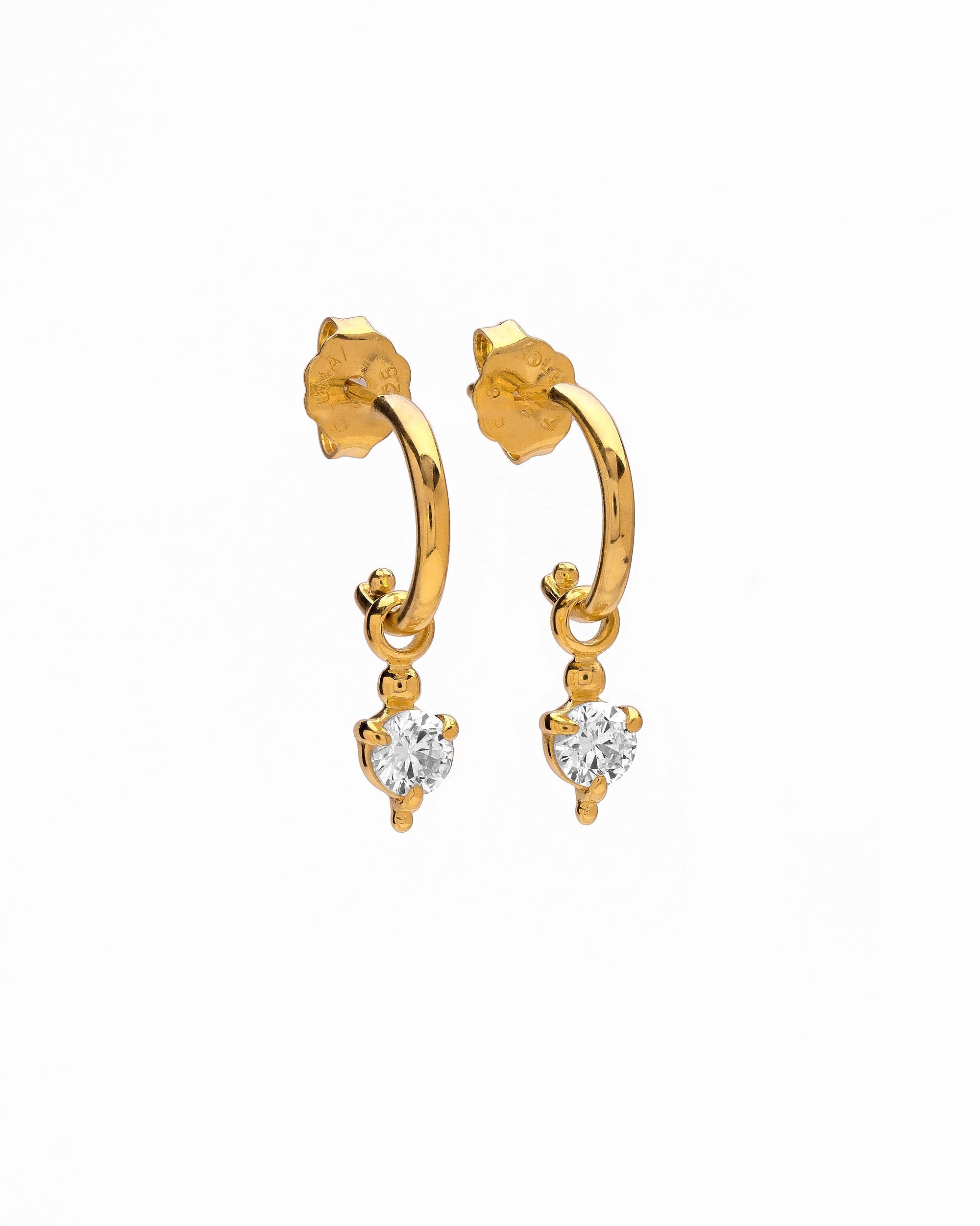 アクセサリー luijewelry tiny hoop Monogram Chain Hoop Earring S00 - Men - Fashion Jewelry