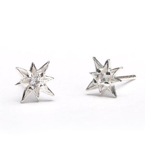 Geometric Earrings - Bridesmaid Gift - Butterfly Earrings - Bridal Earrings- Celestial Earrings