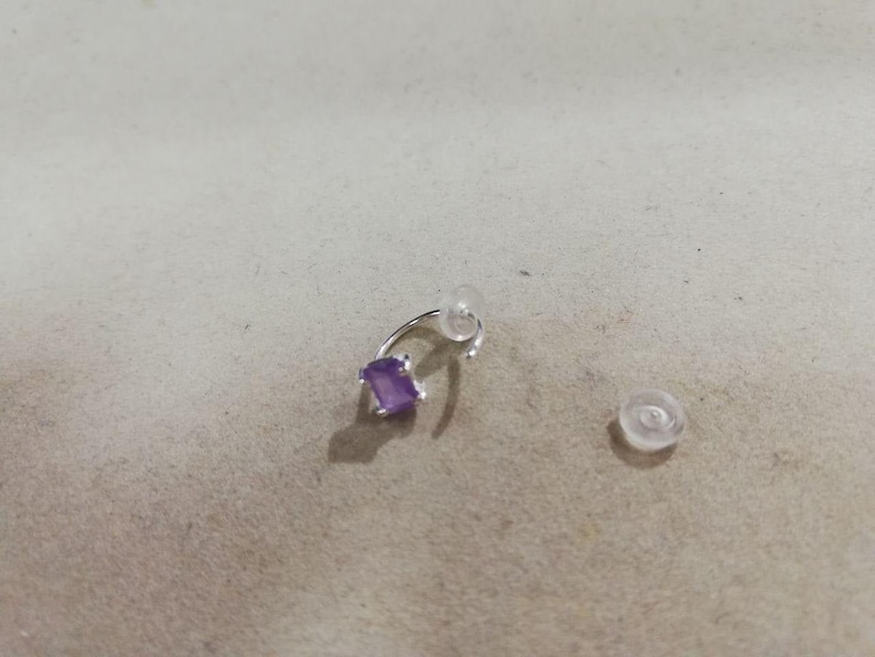 Rubber Backs - Replacement Earring Backs - Replacement Parts Silver Earring Back
