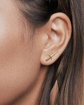 Sword Ear Climber Earrings – Gold & Sterling Silver Dagger Cuff